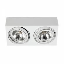 Rodos lampa sufitowa 2x48W G9 230V biała